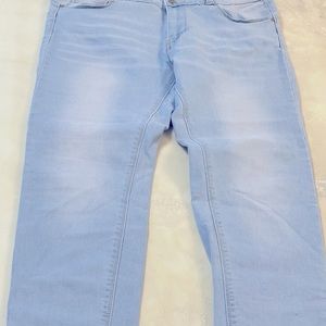 Wax Jeans Waist 30 Length 38 Straight Leg Color: Baby Blue Size 13/31